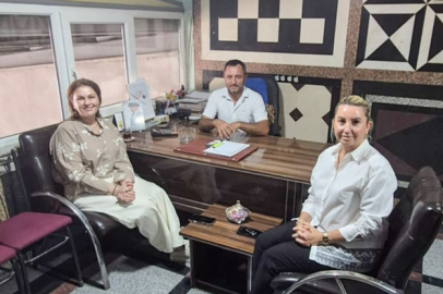 Başkan Belgin İba, Doğa Granit Mermer İşletmesini Ziyaret Etti