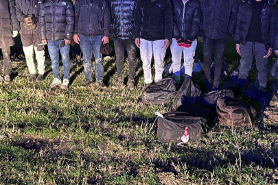 Edirne'de 21 Düzensiz Göçmen Yakalandı