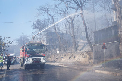 Çanakkale'de Çıkan Orman Yangınına Müdahale Devam Ediyor