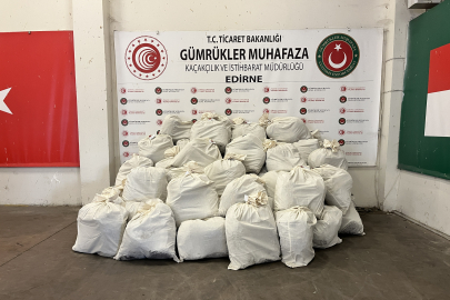 Kapıkule'de 692 Kilogram Esrar Ele Geçirildi