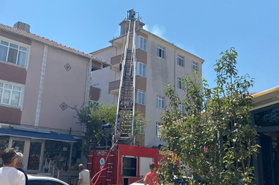 Çatı Katında Yapılan Kaynak Yangına Neden Oldu