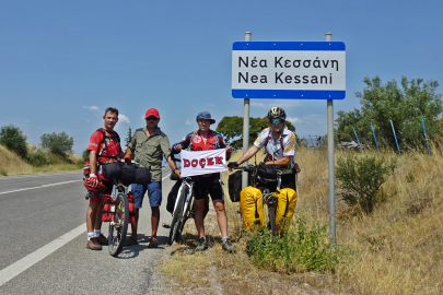 Keşan DOÇEK Yunanistan'a Bisiklet Turu Düzenledi