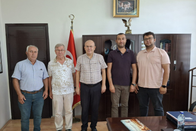 Çelebi, Uzunköprü Kaymakamı Muammer Köken'i Ziyaret Etti