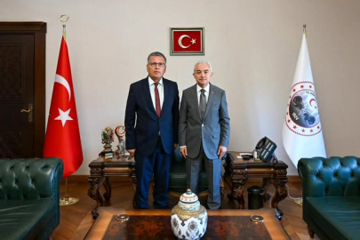 Vali Turan, Yeni Meteoroloji Müdürünü Kabul Etti