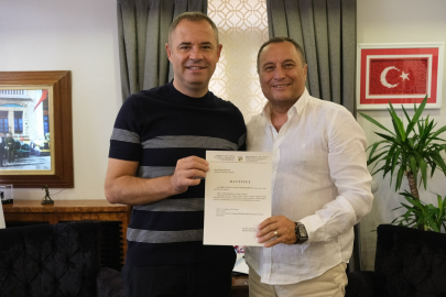 Başkan Bulut, Şumnu Belediye Başkanı Nurettin İsmail’i Ağırladı