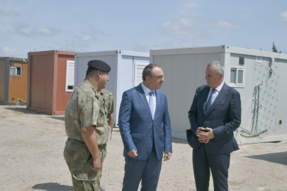 Vali Soytürk, Çerkezköy’de Afet Barınma Alanında İncelemelerde Bulundu