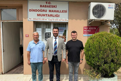 Babaeski’de Muhtar Ziyareti