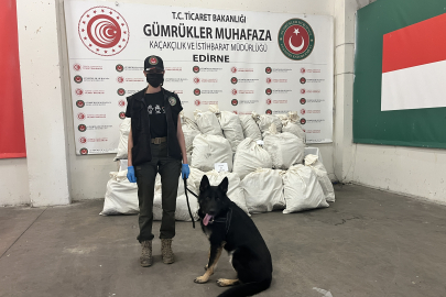 Kapıkule'deki İki Operasyonda 245 Kilo 932 Gram Esrar Ele Geçirildi