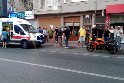 Tekirdağ'da Motosiklet İle Otomobil Çarpıştı: 1 Yaralı