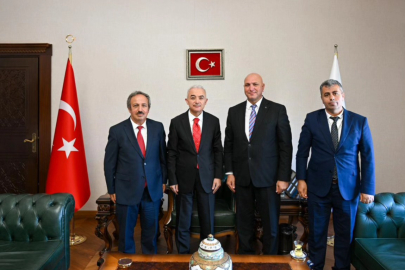 Vali Turan, Eğitim Camiası Temsilcilerini Ağırladı