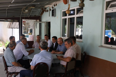 Kaymakam Kemal Balaban, Okçular Köyünü Ziyaret Etti