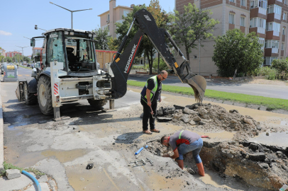 Edirne’de İçme Suyu Şebeke Arızası Giderildi