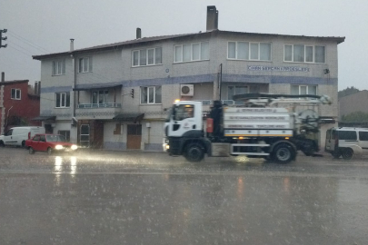 Edirne'de Şiddetli Sağanak Yağış