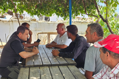 Gelibolu Tarihi Alan Başkanı Kaşdemir, Eceabat'ta Yangından Etkilenen Köyleri Ziyaret Etti
