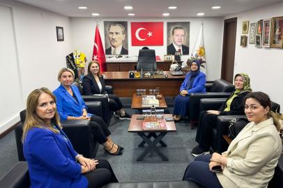 AK Parti Kadın Kolları Heyetinden Belgin İba’ya Ziyaret