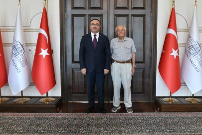 Emekli Vali Oğuz’dan Vali Soytürk’e Ziyaret