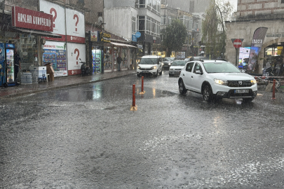 Kırklareli'nde Sağanak Etkili Oldu