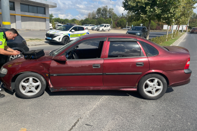 Motosiklet İle Otomobil Çarpıştı: 1 Yaralı