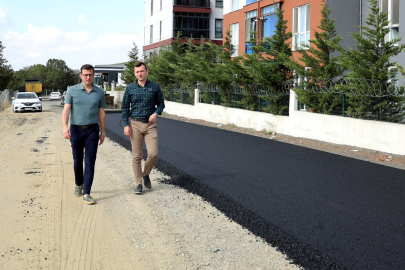 Çerkezköy Belediyesi’nden Cumhuriyet Mahallesi’ne Sıcak Asfalt Çalışması