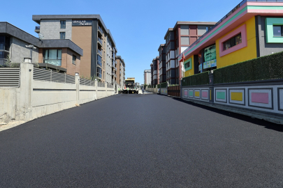 Çerkezköy’de Sıcak Asfalt Çalışmaları Devam Ediyor