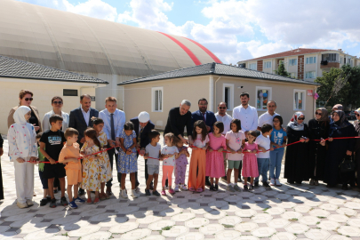 Kırklareli'nde Hayırseverin Yaptırdığı Kur'an Kursu Binası Törenle Açıldı