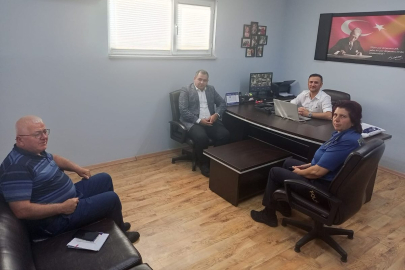 Kaymakam Balaban Vize’de Tekstil İşletmesini Ziyaret Etti