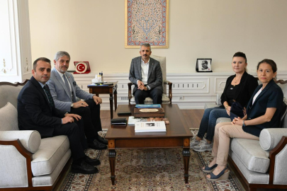 Tarım ve Orman Bakanlığı Yetkilileri Vali Sezer’i Ziyaret Etti