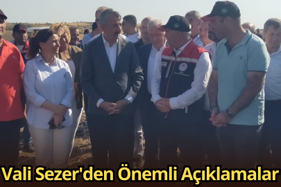 Vali Sezer’den Edirnespor ve Kuraklık Açıklaması
