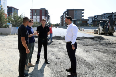 Çerkezköy’de Sıcak Asfalt Çalışmaları Sürüyor