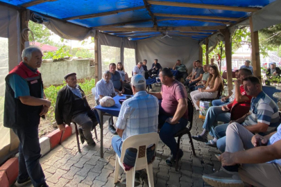 Malkara’da Çiftçilere Batı Mısır Kök Kurdu Eğitimi Verildi