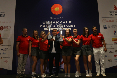 Cumhurbaşkanlığı Uluslararası Yat Yarışları'nın 3. Etabı Çanakkale Zafer Kupası Ödülleri Verildi