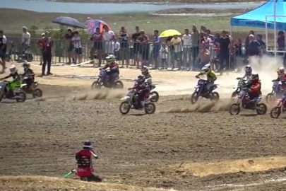 Türkiye Motokros Şampiyonası'nın Üçüncü Ayak Yarışları Tekirdağ'da Yapıldı