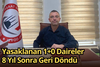 Yasaklanan 1+0 Daireler 8 Yıl Sonra Geri Döndü