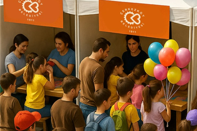 Çerkezköy Belediyesi’nden Çocuklara Özel Festival Atölyeleri