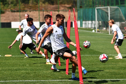 Beşiktaş'ta, Lausanne Maçının Hazırlıkları Devam Etti