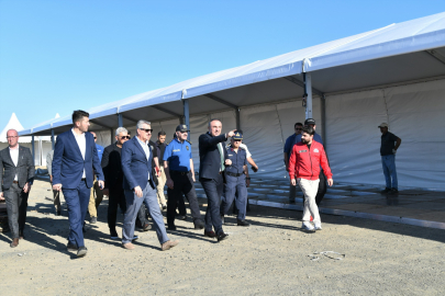 Vali Soytürk, İKA Yarışması Alanında İncelemelerde Bulundu