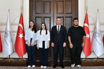 Vali Soytürk, Stajyer Üniversite Öğrencilerini Kabul Etti