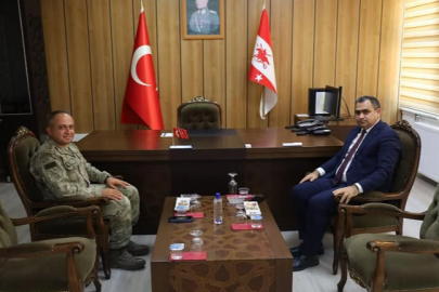 Kaymakam Balaban’dan Garnizon Komutanı İpek’e Hayırlı Olsun Ziyareti