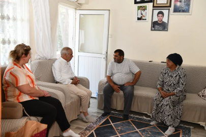 Başkan Özcan’dan Şehit Akın Buluş’un Ailesine Ziyaret