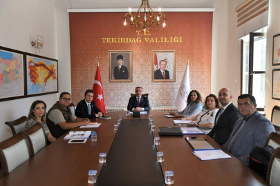Tekirdağ’da Sokak Hayvanları İçin Koordinasyon Toplantısı Yapıldı