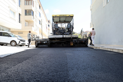 Çerkezköy’de Asfalt Çalışmaları Sürüyor