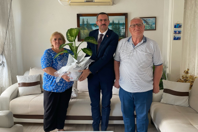 Özderin, Gazilere Ziyaretlerini Sürdürüyor