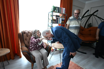 Vali Turan’dan Kıbrıs Gazisinin Ailesine Ziyaret