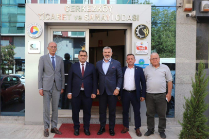 Vize Kaymakamı Balaban’dan Çerkezköy TSO’ya Ziyaret