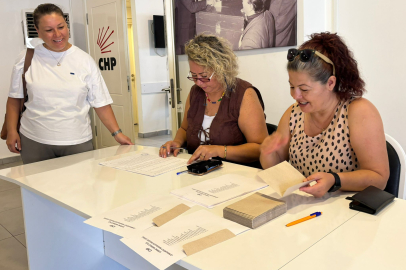 ‎CHP Delege Seçimlerinde Cumhuriyet Mahallesi Sandık Başında