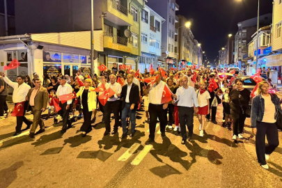 Muratlı’da 30 Ağustos Zafer Bayramı Fener Alayı ile Kutlandı