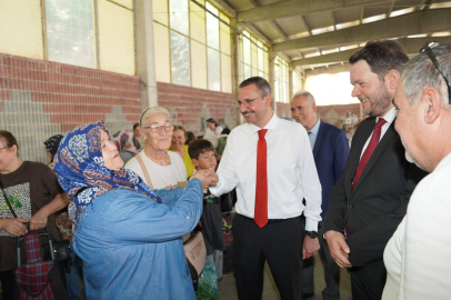 Pınarhisar’da Başkan Talay ve Kaymakam Özderin’den Pazar Esnafına Ziyaret