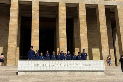 Çerkezköy’ün Minik Taekwondocuları Ata’nın Huzurunda