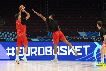 A Milli Erkek Basketbol Takımı, Sırbistan Maçı Hazırlıklarını Sürdürdü