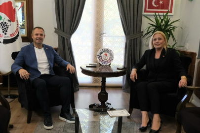 Kırklareli Belediye Başkanı Bulut, Kaynarca Belediye Başkanı’nı Ağırladı